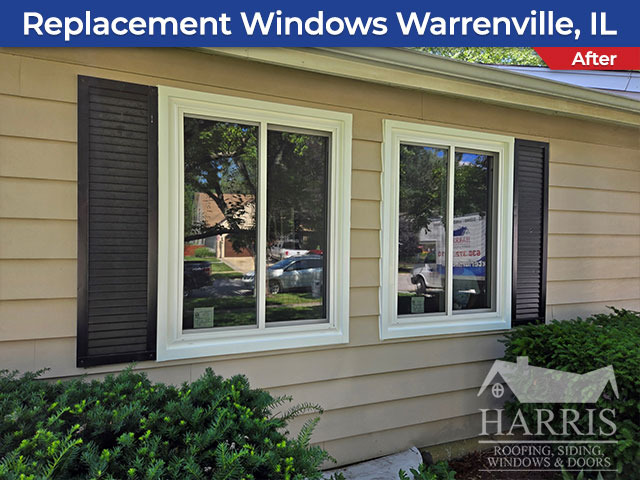 Harris Window Replacement Windows Project in Warrenville, IL - Harris Exteriors